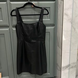 A&F Vegan Leather Dress - NWT
